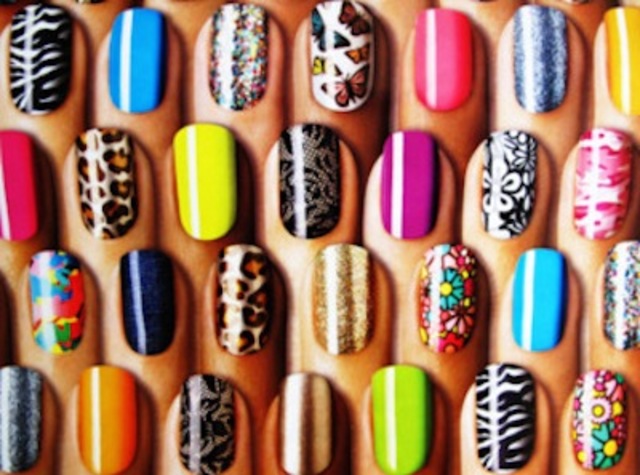 Pegatinas para las uñas