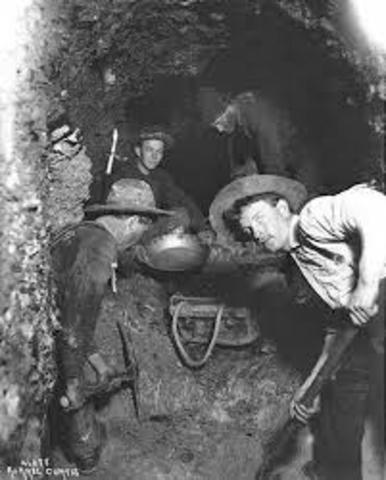 The Pacific Northwest mining boom of the 1860's infused the economy with gold for the purpose of the Civil War.