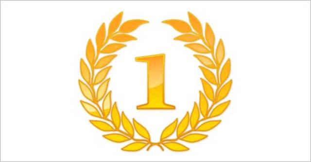 We won the first place last year.