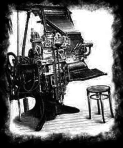 nacimiento de los medios de comunicación social, es decir, la invención de la imprenta por Johannes Gutenberg habría dado comienzo a toda una larga historia que continúa hasta nuestros días.