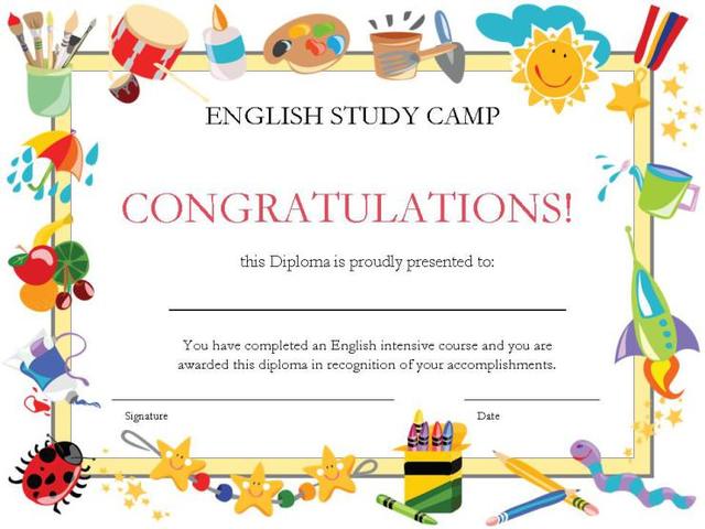 my first diploma  in the americana