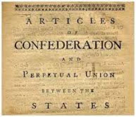 Articles of Confederation Adopted