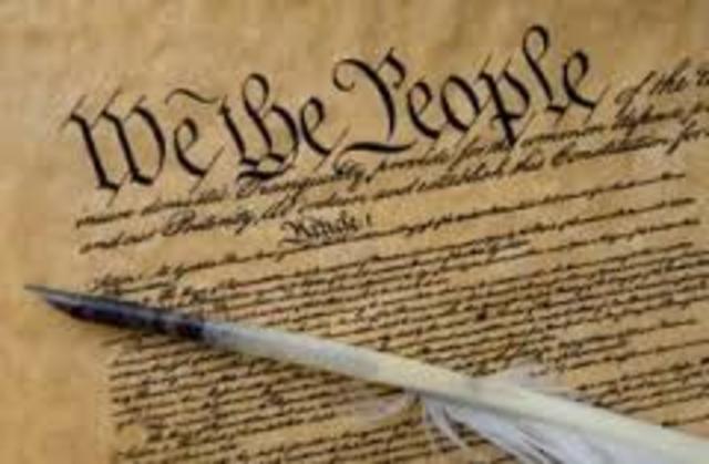 US Constitution Signed