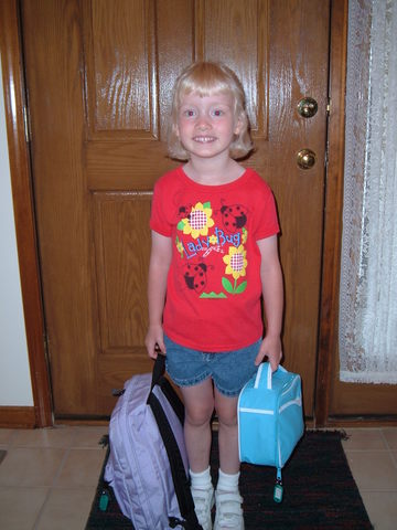 My First Day of Kindergarten