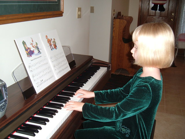 Playing the Piano for the First Time