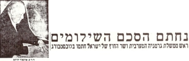 הסכם השילומים