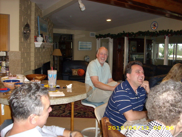 getting ready for the pro bowl party