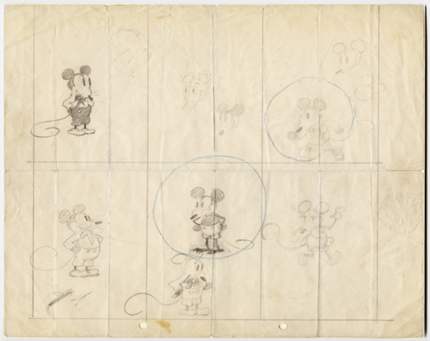 The next page: Mickey Mouse