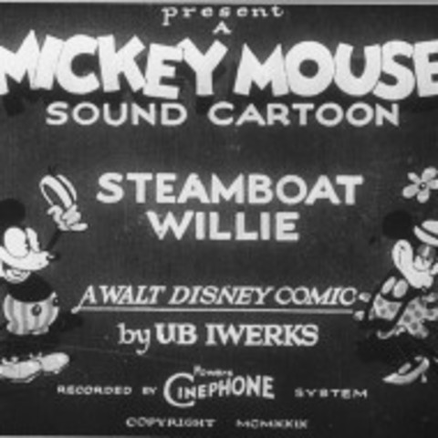 Steamboat Willie premieres in Coney Island Theater