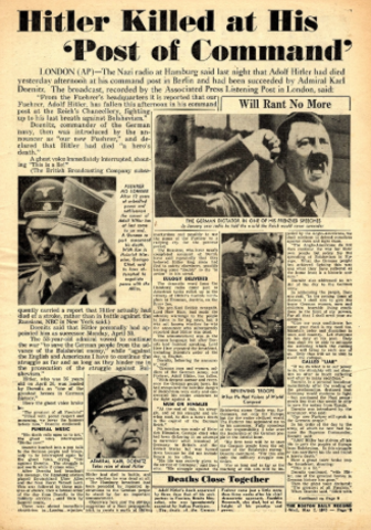 Adolf Hitler's Death