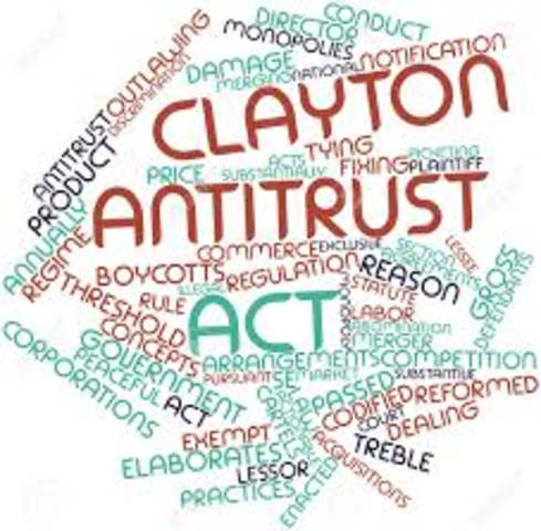 Clayton Anti-Trust Act