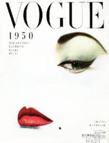 Delineador líquido inventó, 1950