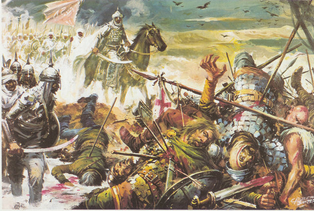 The Muslims won the Battle of Guadalete