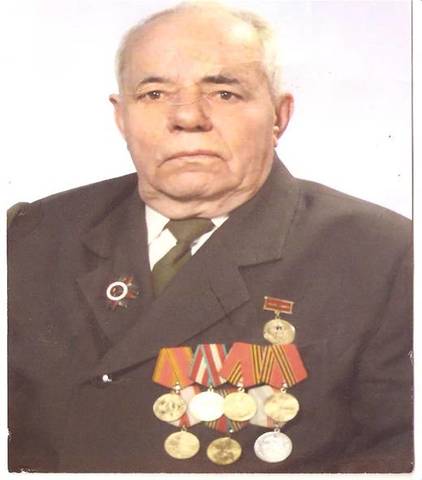 Отец-Тагаев Михаил Иванович, участник  и инвалид ВОВ,