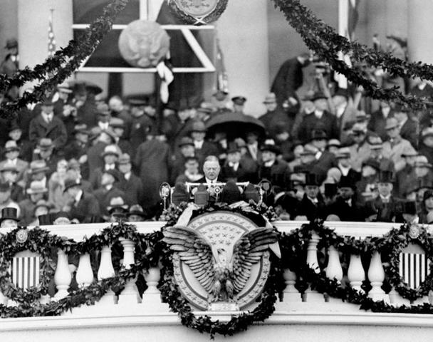 Herbert Hoover elected President