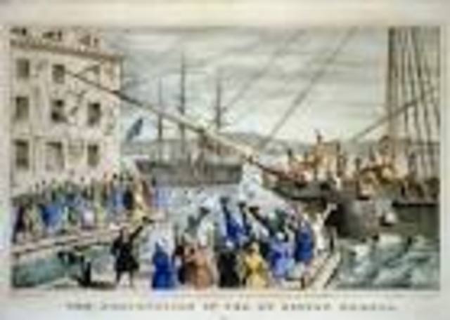 The Boston Tea Party