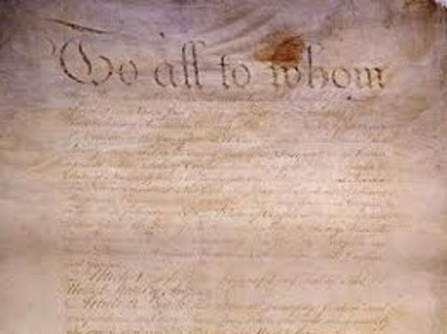 articals of confederation