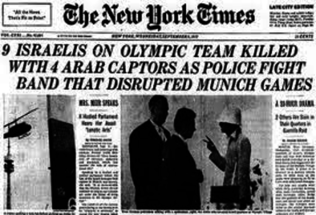 The Munich Olympics