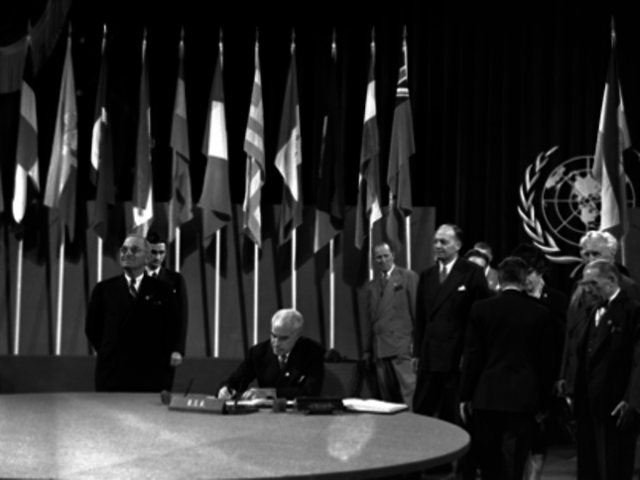 oprichting verenigde naties