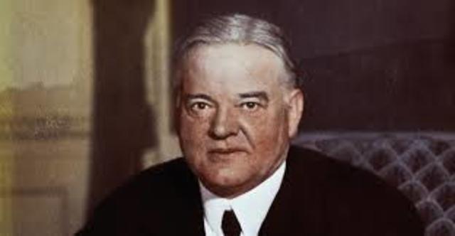 Hoover becomes President