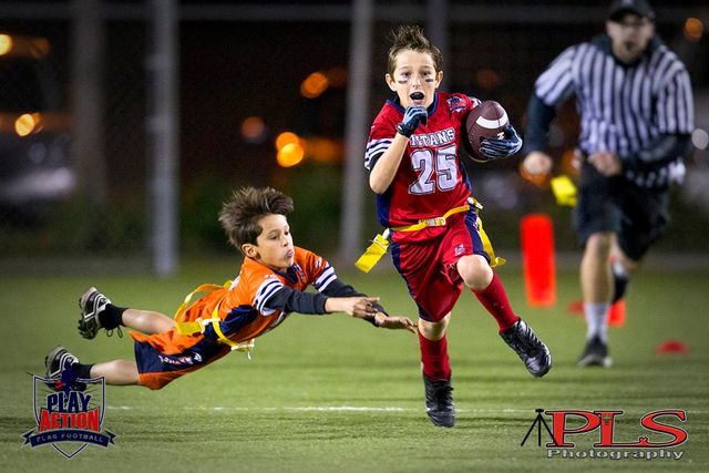 I played flag football