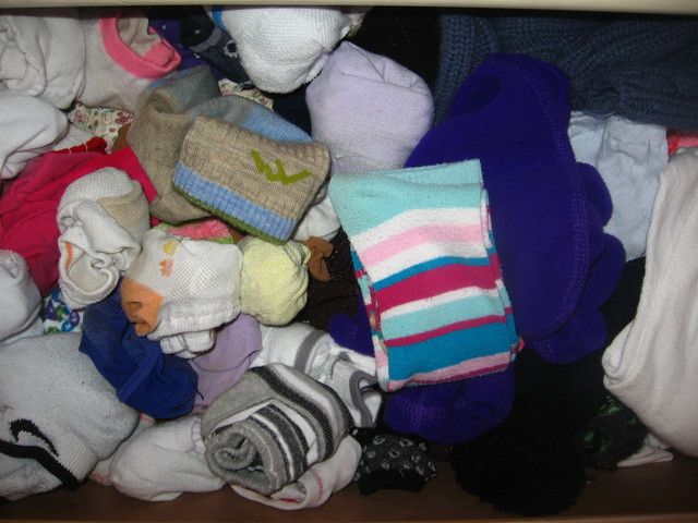 Clean my sock drawer