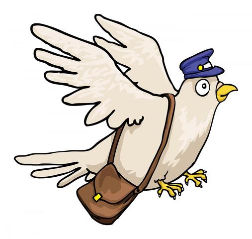 Carrier Pigeons.