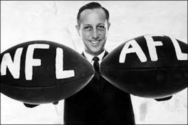 The AFL NFL merger