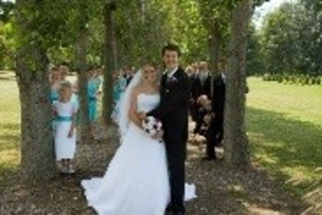 First time in a wedding