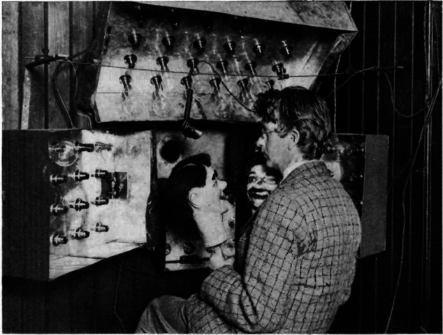 First television broadcast