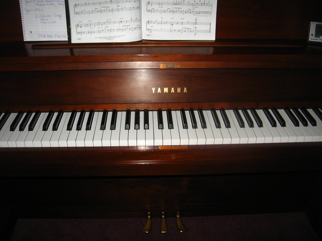 Organize all piano music and piano folder