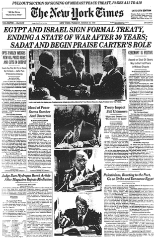 the camp david accords