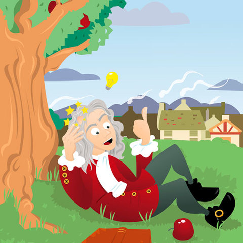 Isaac newton law of universal gravitation