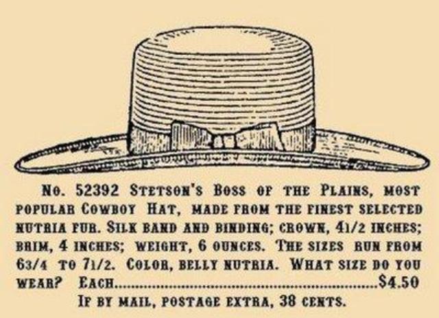 el sombrero de vaquero