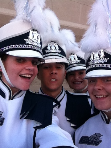 The day I started marching band.