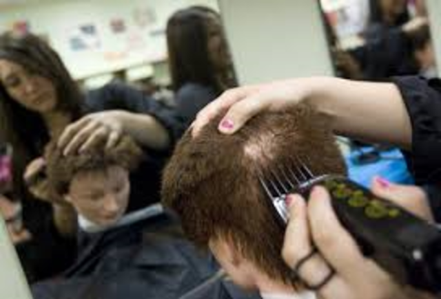 The day I started cosmetology school