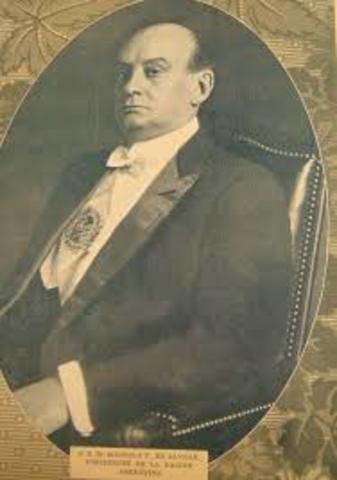 Alvear is postuled in the Assembly