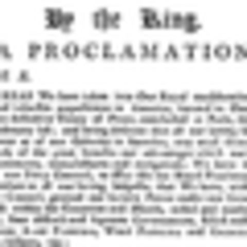 Proclamation of 1763
