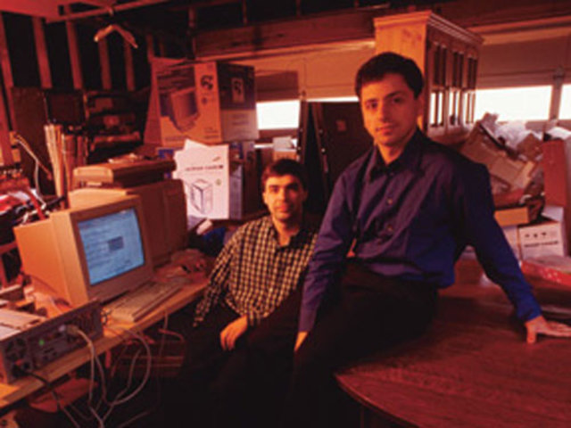 Larry Page and Sergey Brin Meet