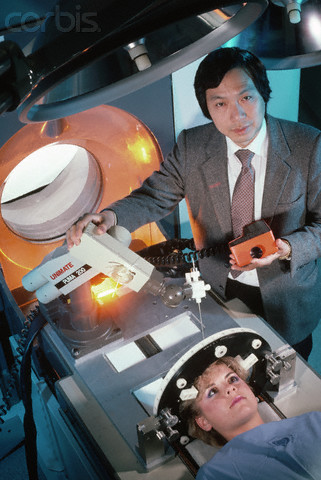 A surgical robot was created by Dr Yik San Kwoh