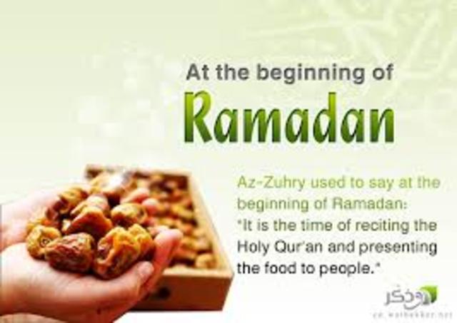 Ramadan(Beginning)