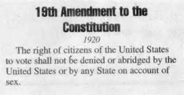19 Amendment