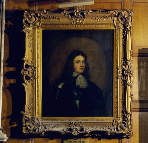 William Penn is given Pennsylvania