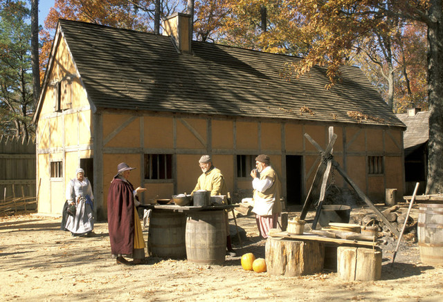 The first permanent ssettlement in North  America.