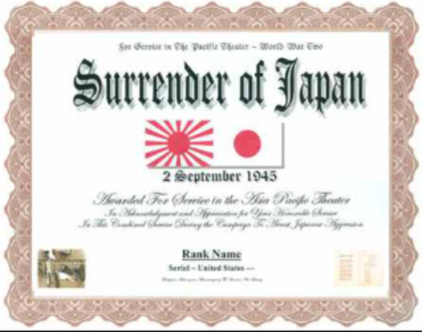 Surrender of Japan