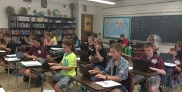 I started grade school.