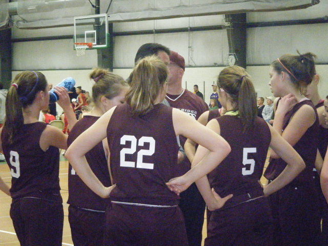 Started playing on a travel basketball team