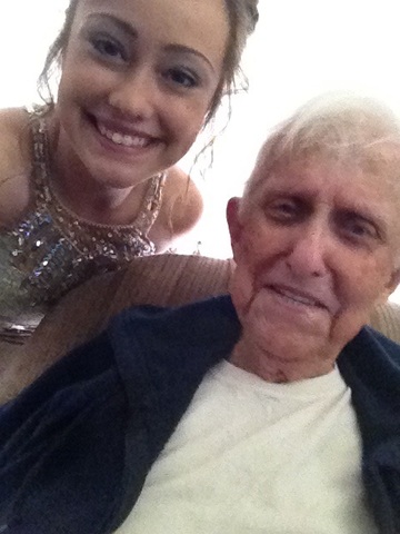 My grandpa passed away