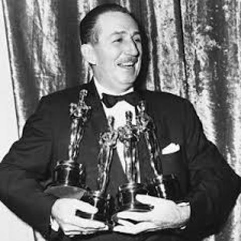 Walt Is honored by the Academy