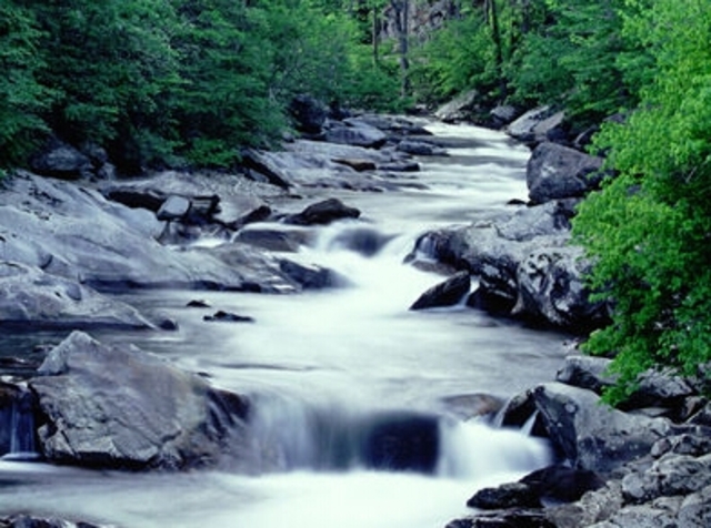Steep Bluffs Form Along Rivers (Mo.)